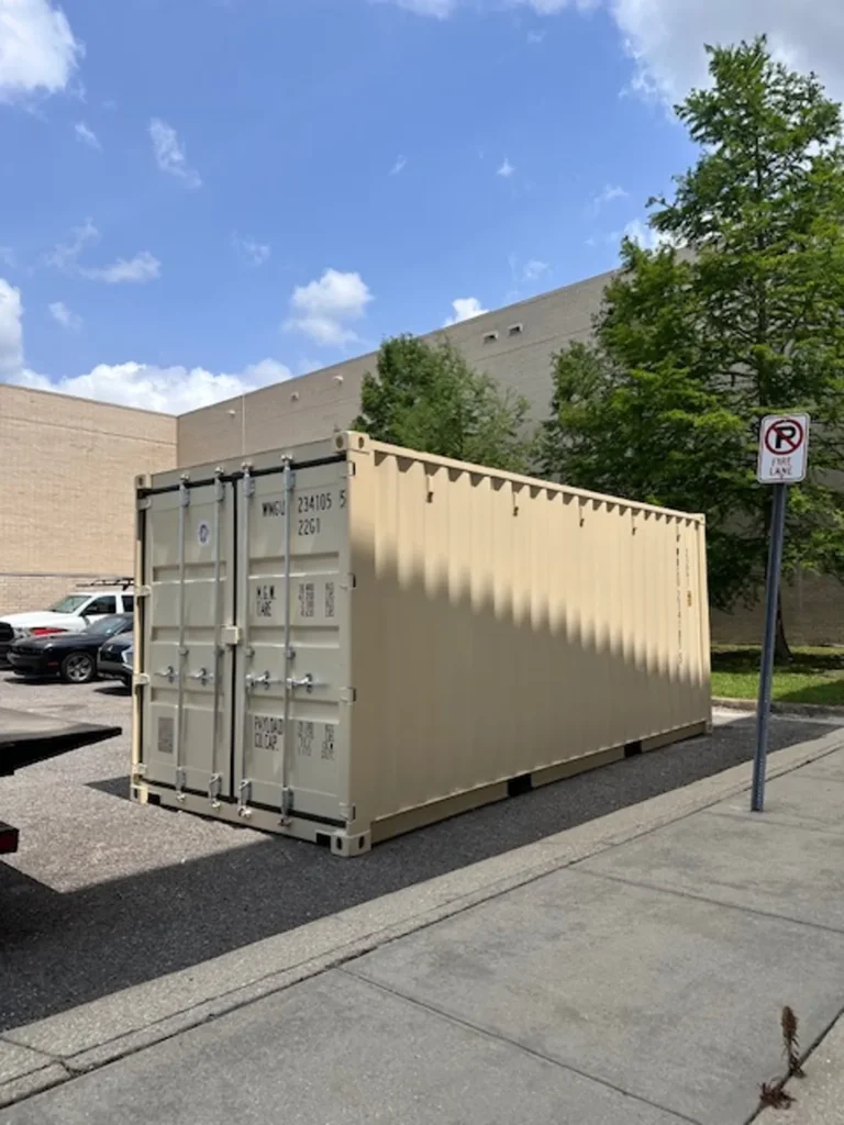 20 foot shipping container rental in baton rouge secure on site storage