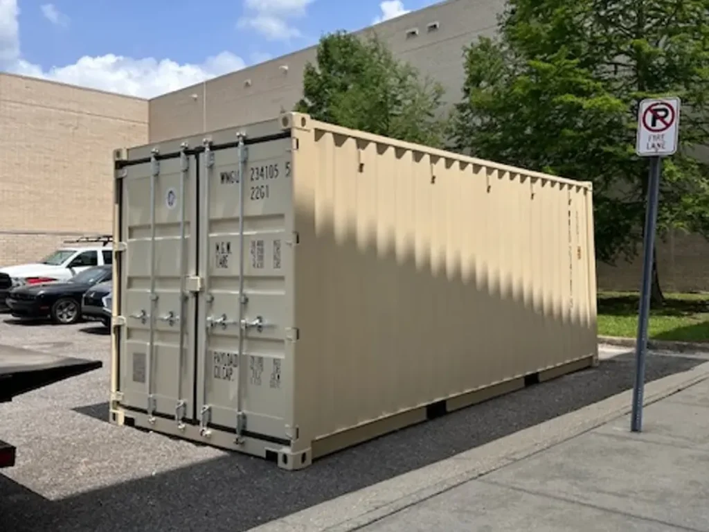 20 foot shipping container rental in baton rouge secure on site storage