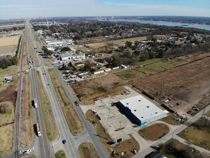 brusly louisiana aerial view