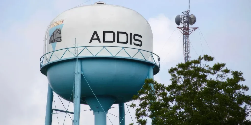 addis louisiana water tower